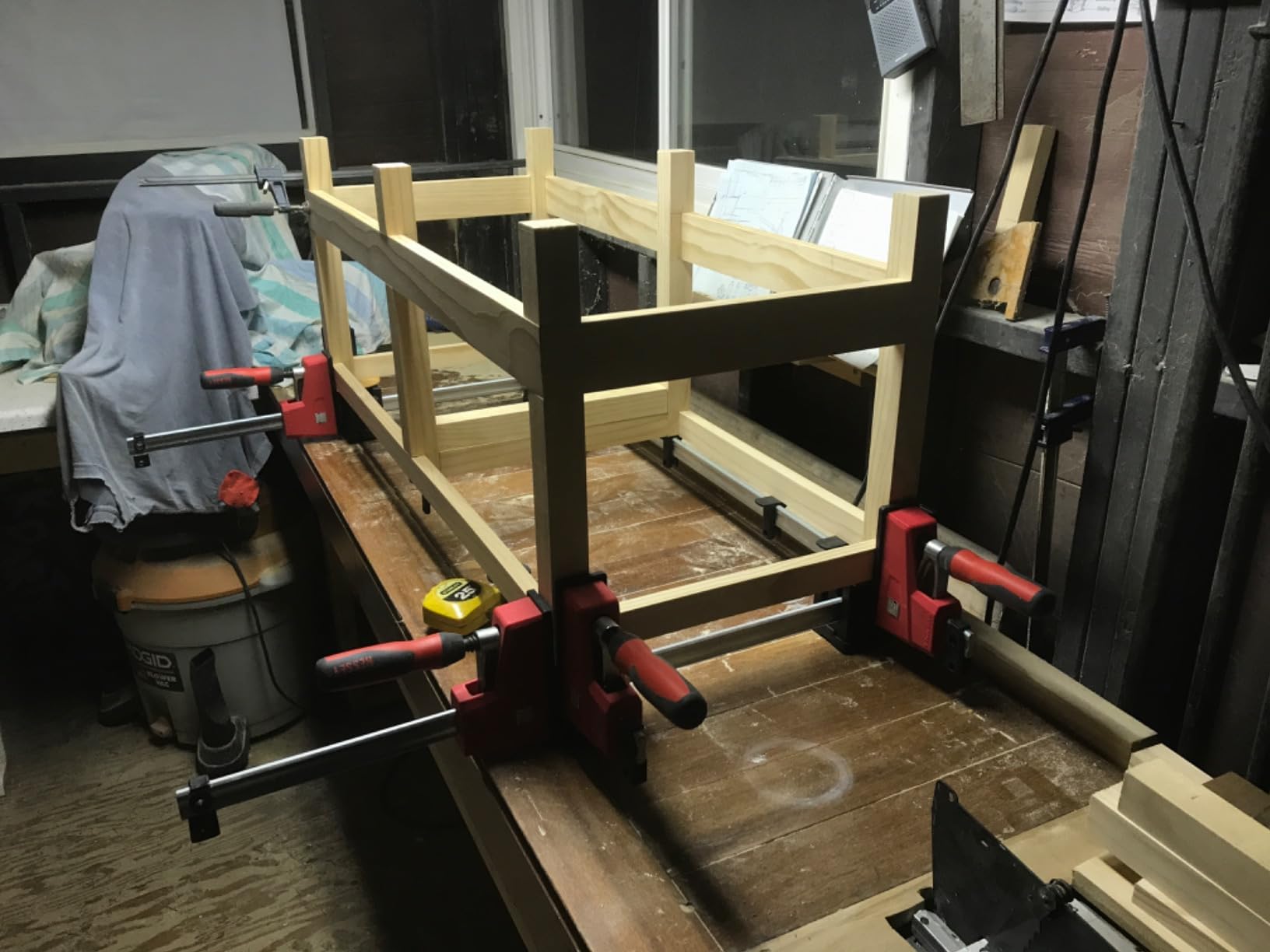 BESSEY KREK2440 K Body REVO Clamp Kit, 2 x 24 In., 2 x 40 In. and 1 set of KP Blocks - 1700 lbs Nominal Clamping Force. Spreader, and Woodworking Accessories - Clamps and Tools for Cabinetry customer photo 1