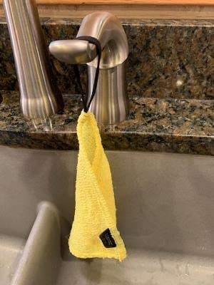 Lunatec Odor-Free Kitchen Dishcloths. A Scrubber and scouring pad for All Surfaces. (4-Pack) customer photo 1
