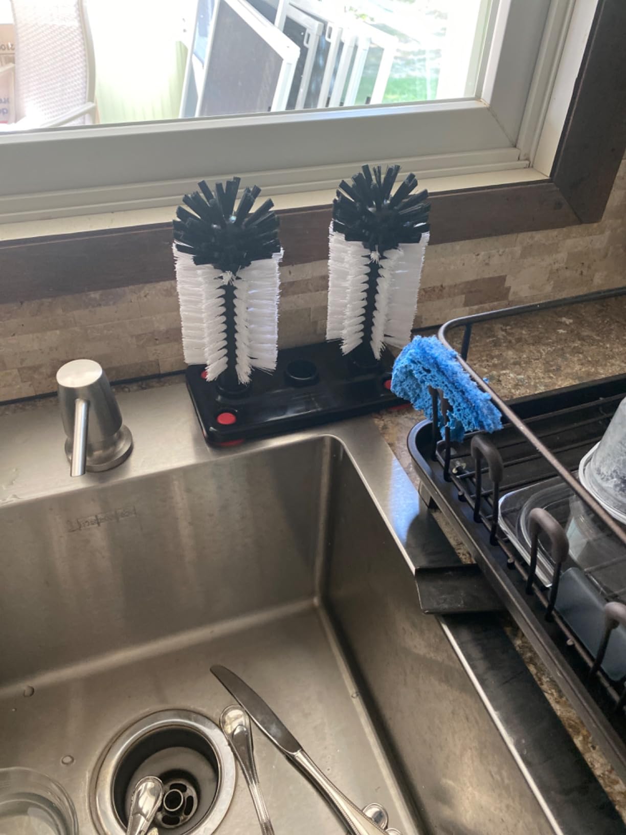 Glass Washer Brush Cleaner - 3 Brushes per Base customer photo 2