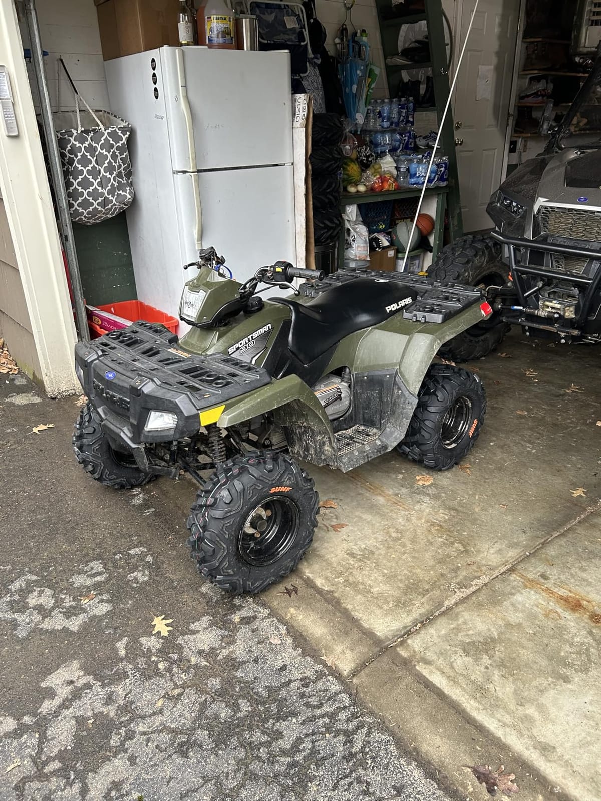 Set of 4 SunF Power.II ATV UTV Tires 26x9-12 Front & 26x11-12 Rear, All-Terrain Off Road, 6 PR, A051 customer photo 1