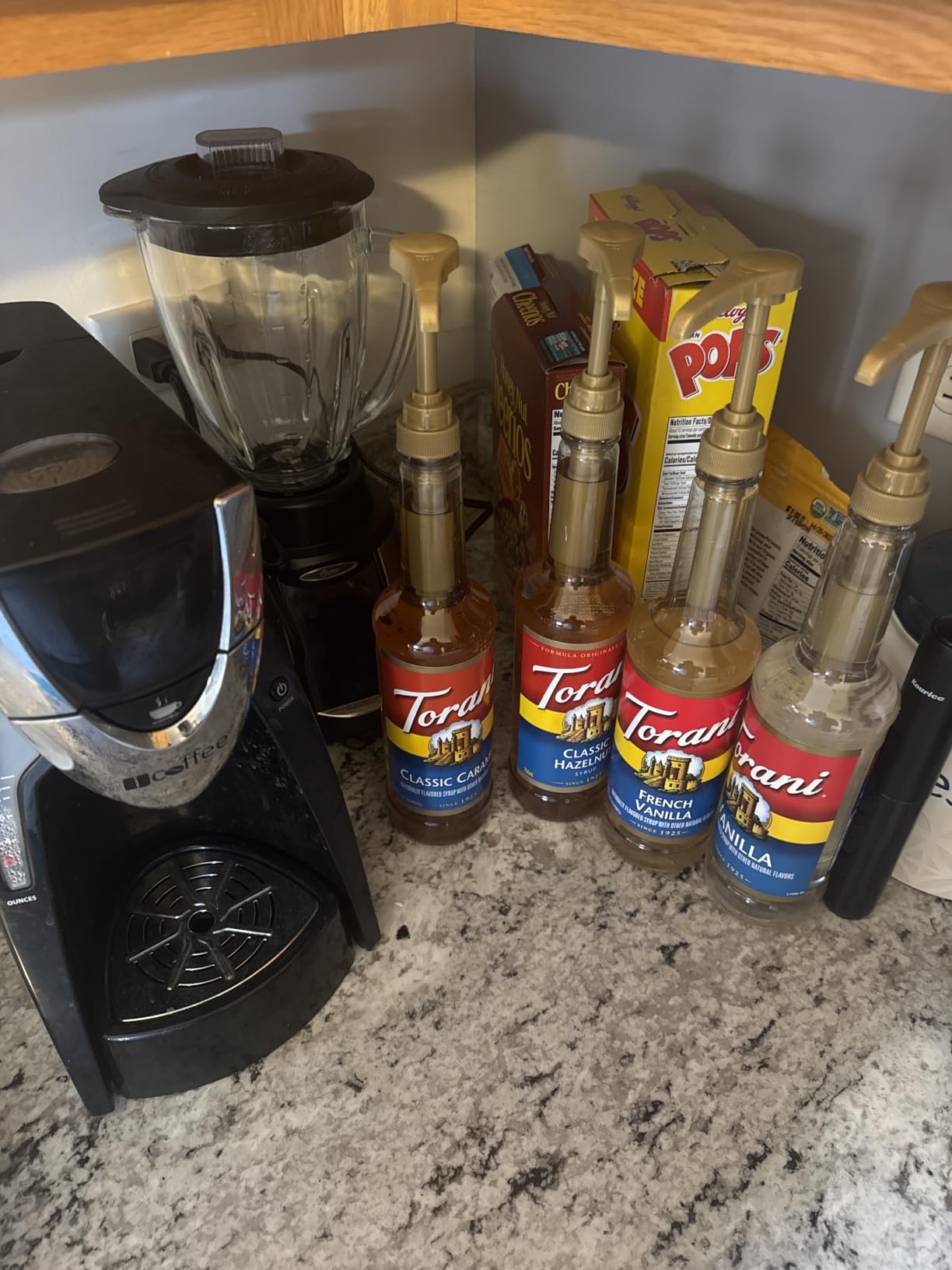 ALPENKOK 4 Pcs Coffee Syrup Pump, Compatible with Skinny, Torani, Davinci customer photo 1