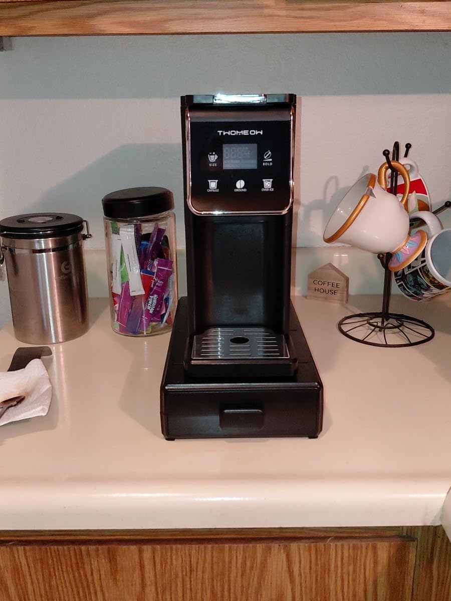 EVERIE Coffee Pod Organizer Drawer for Keurig K-Cup Pods, Holds 18 Pods - Compact, Easy-Access Design with Smooth Glide, Ideal for Small Spaces and Coffee Machines customer photo 1