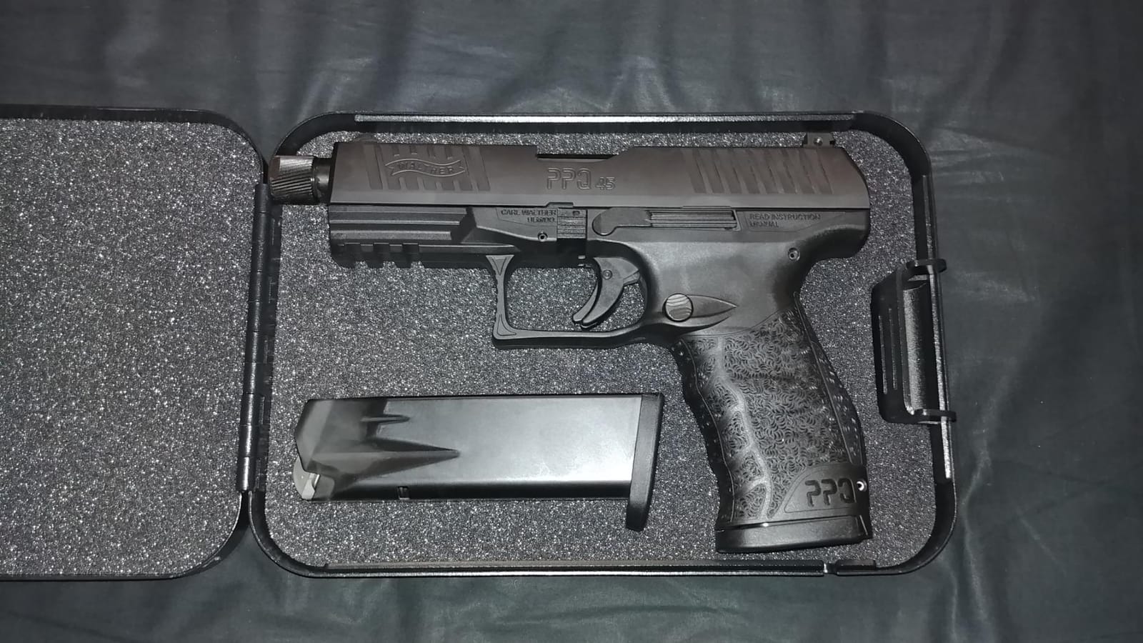 Younion Pistol Safe, Portable Travel Gun Safe, Gun Lock Box, Black customer photo 1