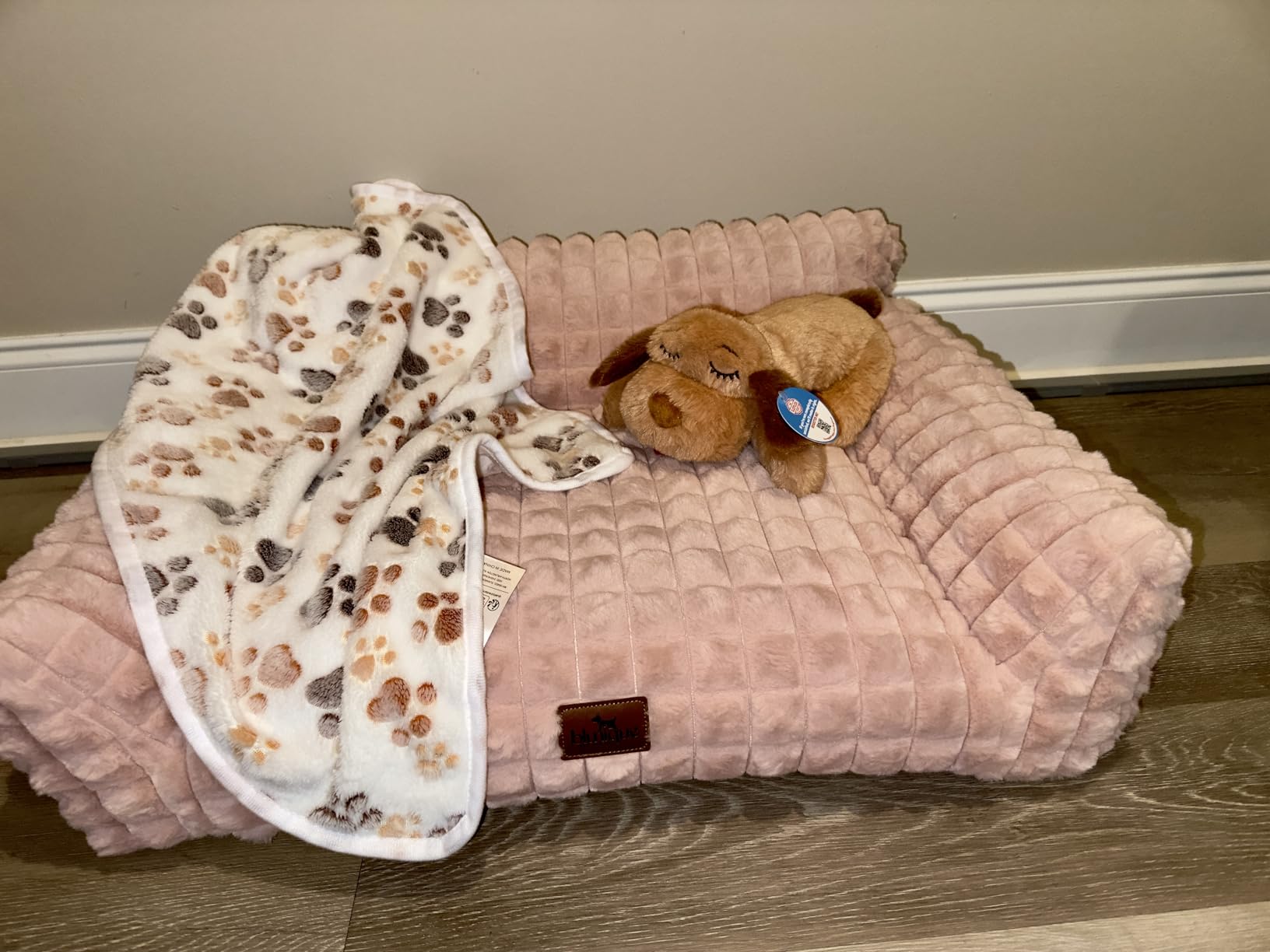 Luciphia Dog Blanket 3 Pack, Soft Cozy Fleece Throw for Puppy Cat,23