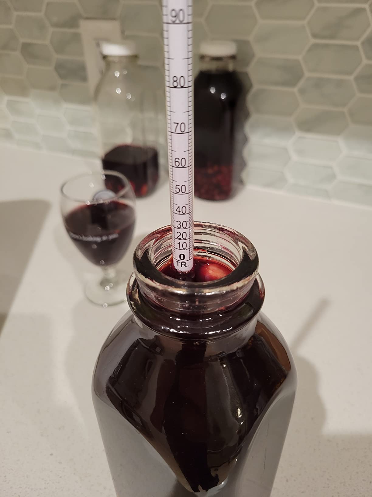 North Mountain Supply - NMSPT-H Glass Hydrometer - Alcoholmeter 0-200 Proof & 0-100 Tralle customer photo 1
