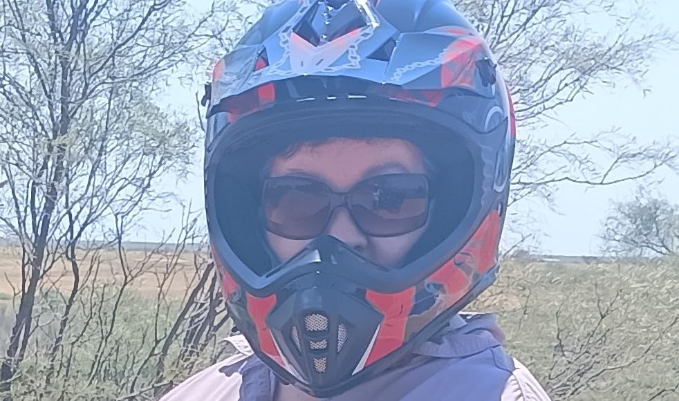 ILM Adult Dirt Bike Helmets Motocross ATV Dirtbike BMX MX Offroad Full Face Motorcycle Helmet, DOT Approved Model 128S customer photo 2