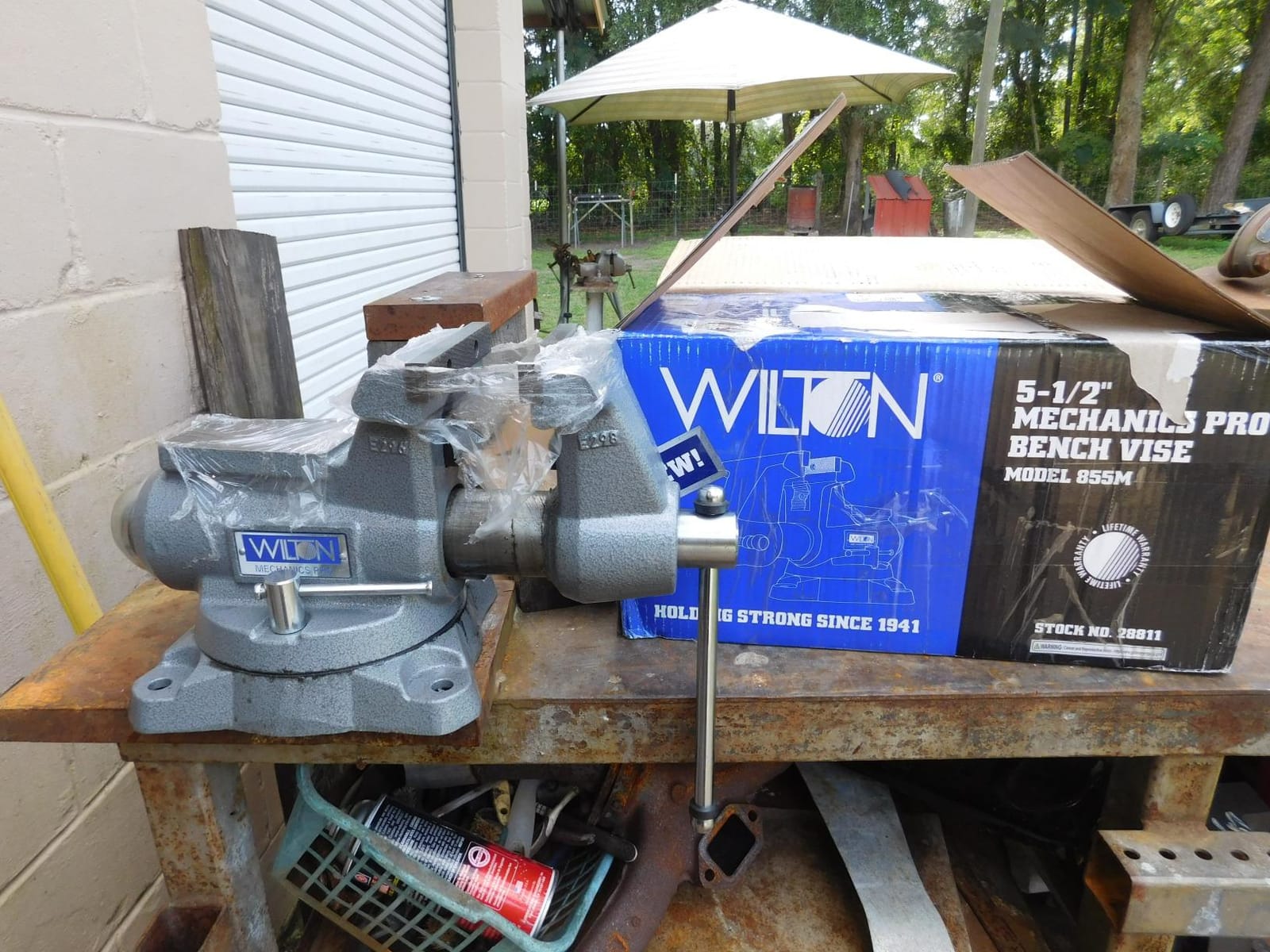 Wilton Mechanics Pro Bench Vise, 4-1/2