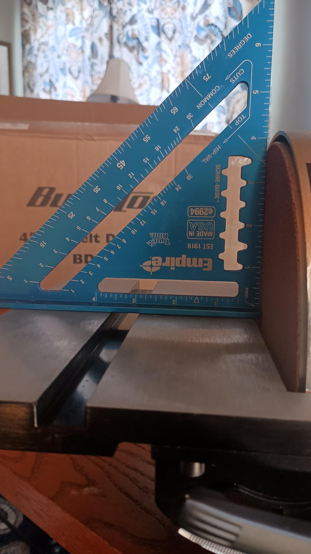 BUCKTOOL Bench Belt Disc Sander for Woodworking,4x36