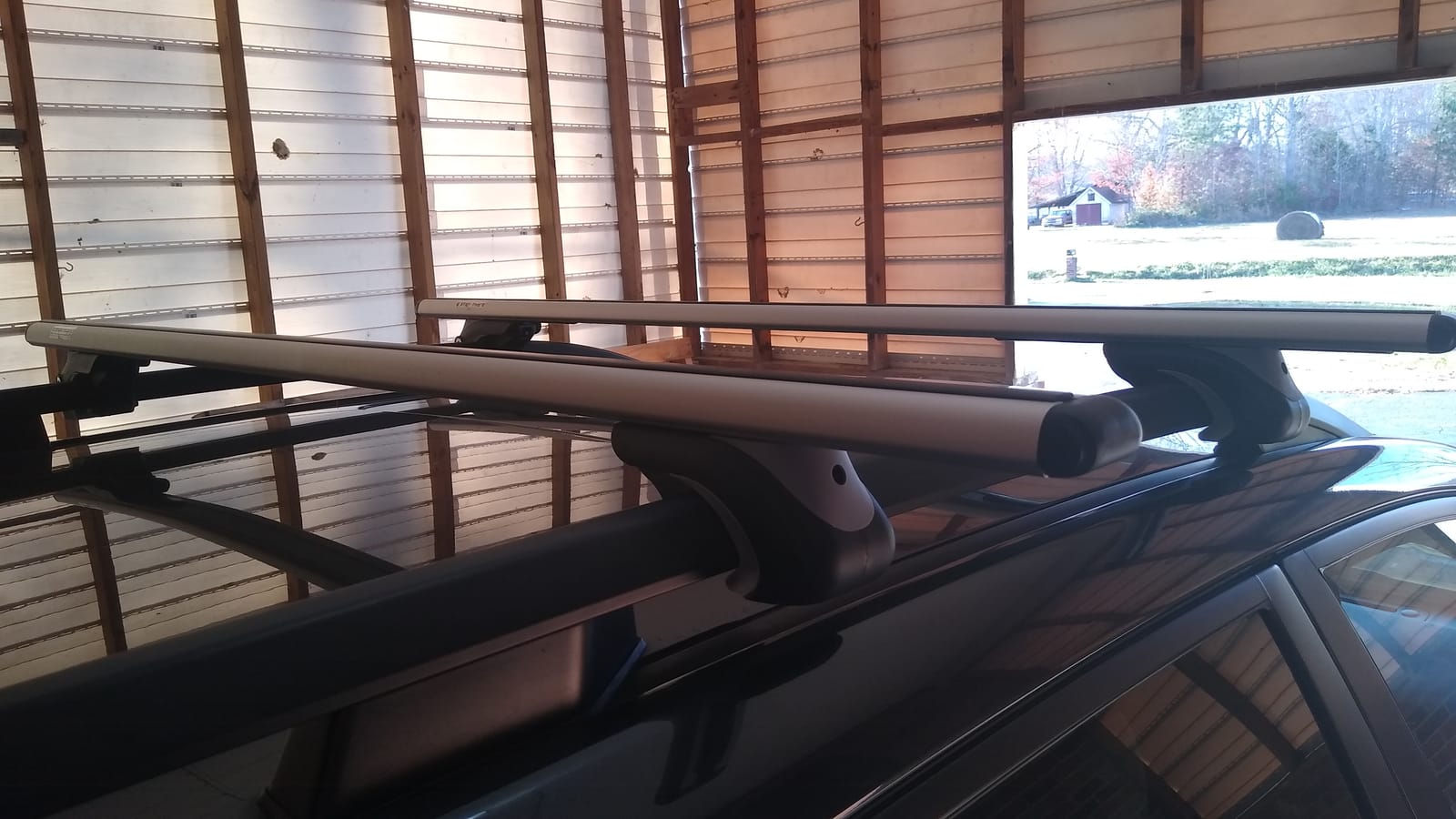 Stay There Car Roof Rack Cross Bars 56”Aero Thick Aluminum Universal Crossbars Roof Rack Adjustable Roof Cross Bars, Fits Most Vehicles with Existing Raised Side Rails with Gap- 200 lbs Load Capacity customer photo 1