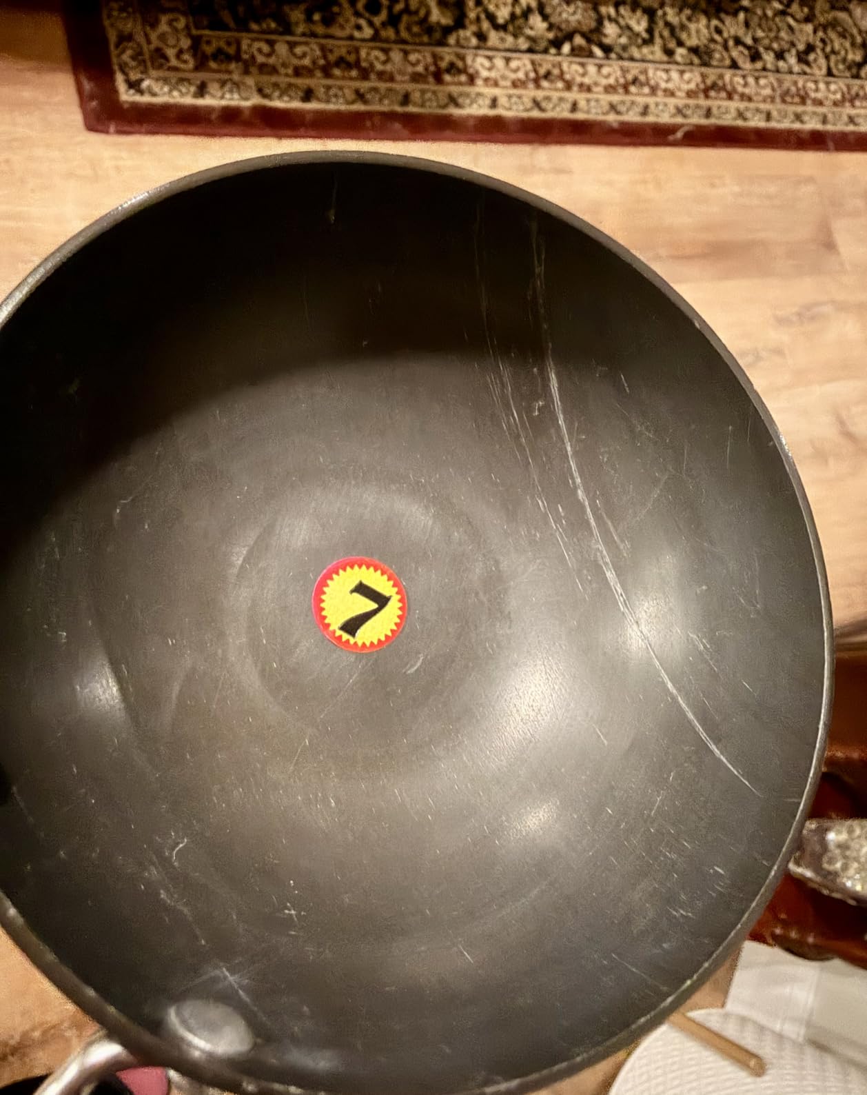 Hard Anodized Tadka Pan,Large Tadka Pan for saag, dal, kadhi, dhokla customer photo 1
