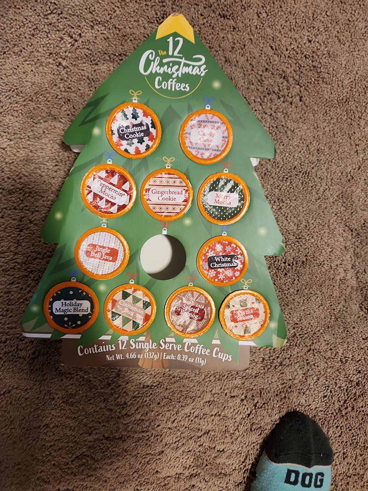 Christmas Coffee Gift 12 Single Serve Keurig Compatible K CUPS Coffee Pods Advent Calendar For Adults Assortment- Holiday Coffee Gift Box Set - Best Xmas Present Idea/Stocking Stuffer customer photo 1