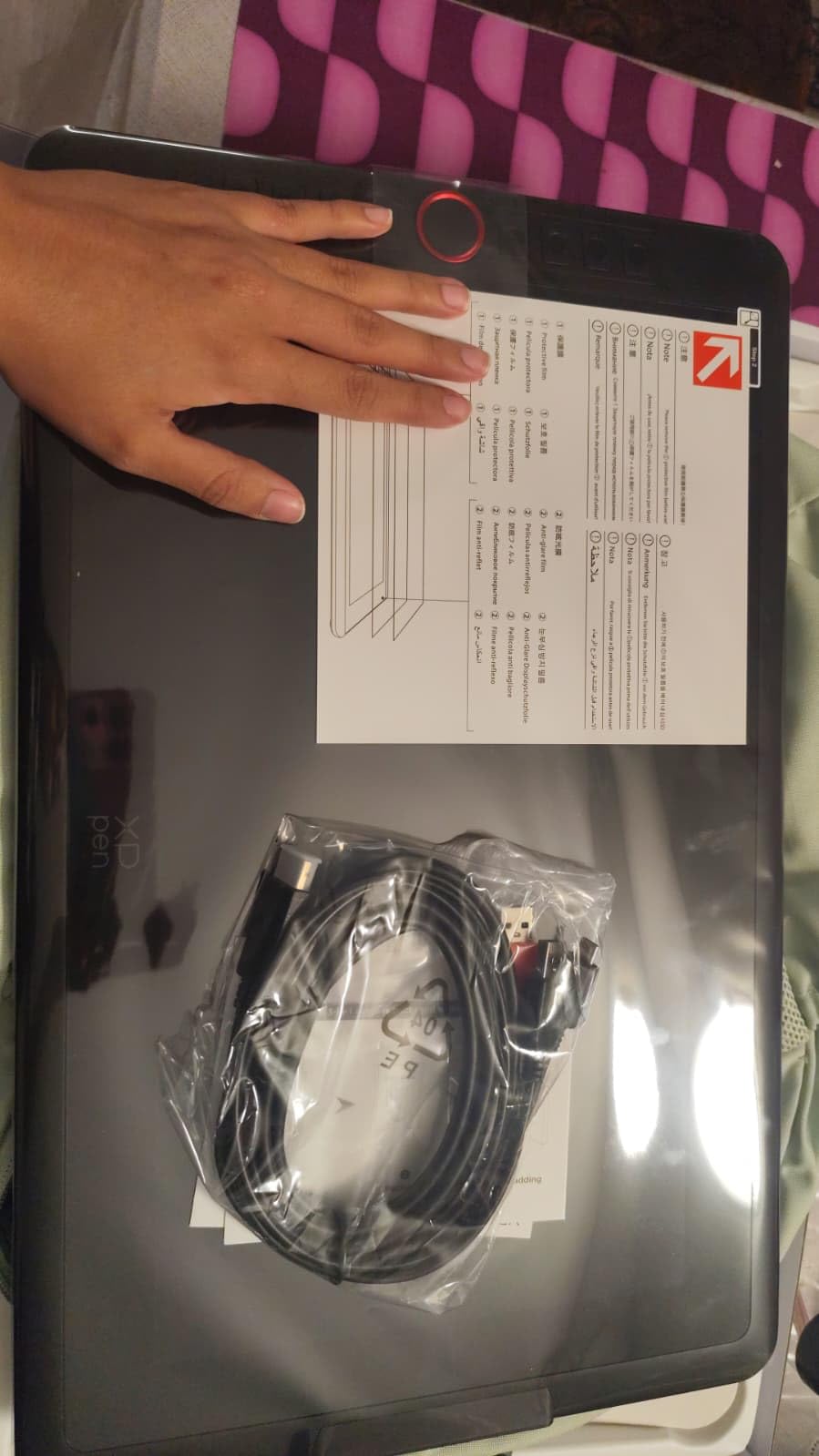 XP-PEN Artist12 11.6 Inch FHD Drawing Monitor Pen Display Graphic Monitor with PN06 Battery-Free Multi-Function Pen Holder and Glove 8192 Pressure Sensitivity customer photo 1