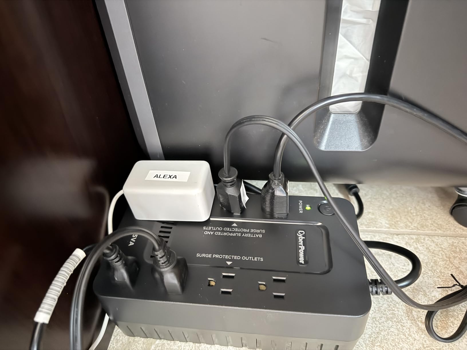CyberPower ST425 Standby UPS Battery Backup and Surge Protector | 425VA/260W, 8 Outlets, Compact, UL Certified customer photo 2