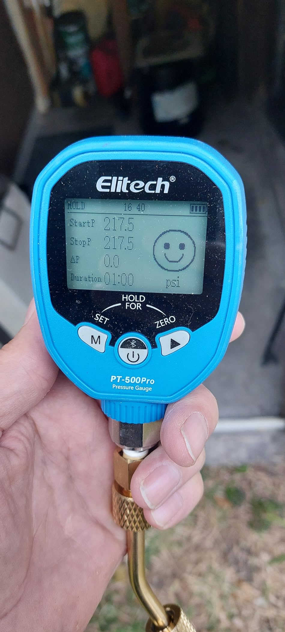 Elitech Wireless Digital HVAC Refrigerant Gauge Set PT-500/800Pro customer photo 1