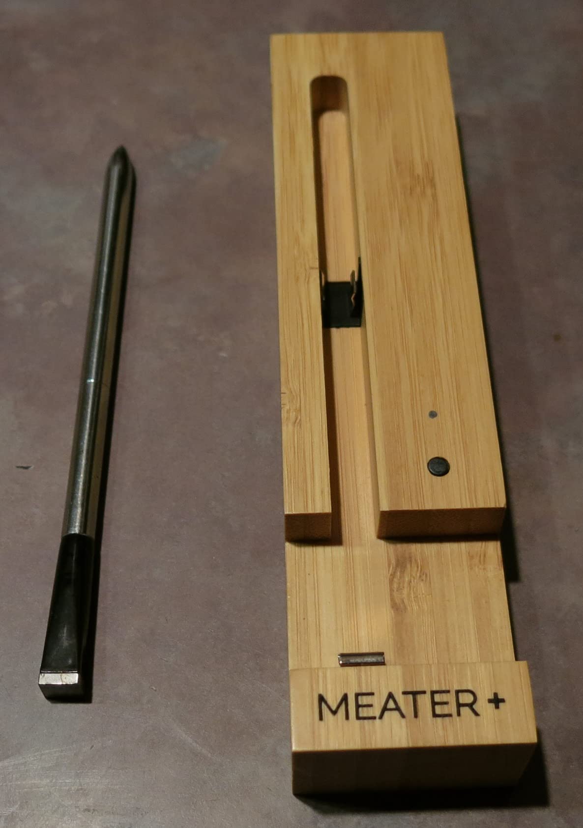 MEATER Plus Smart Meat Thermometer, Honey, Bluetooth, 165ft, Grill & Oven customer photo 2
