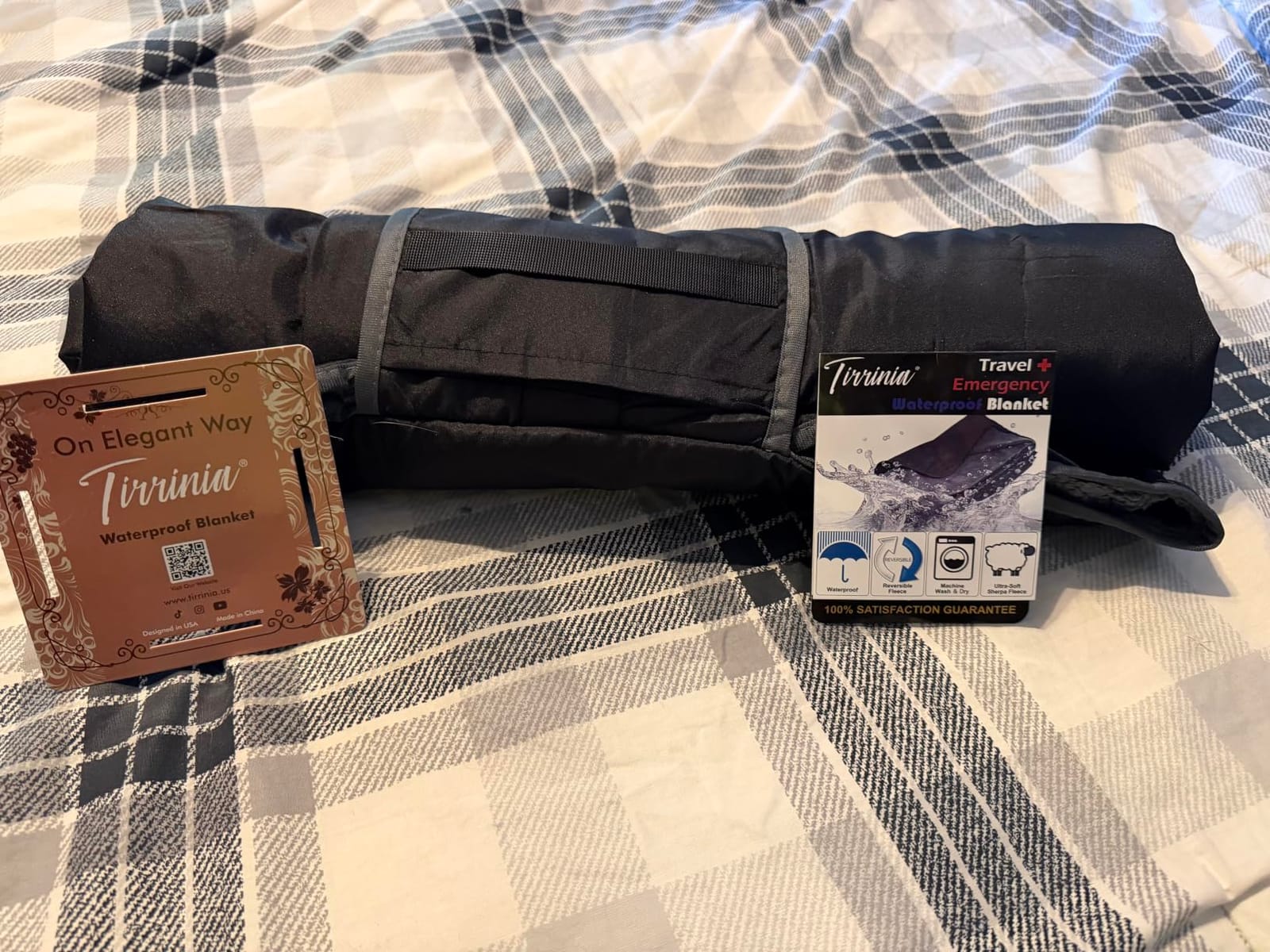 Tirrinia Waterproof Outdoor Blanket customer photo 2