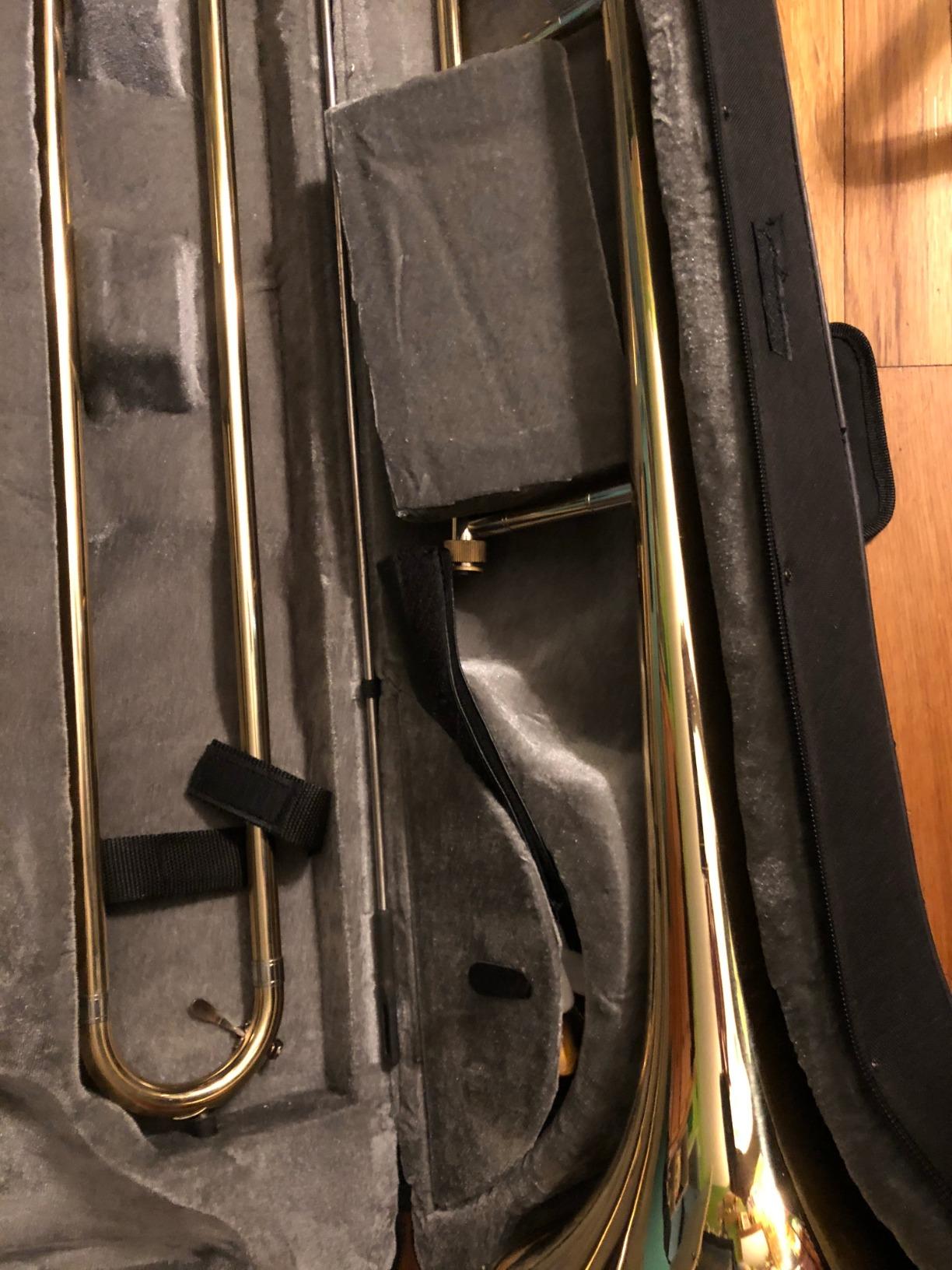 Eastar Bb Tenor Slide Trombone Beginner Student, Golden Brass Kit, ETB-330 customer photo 1