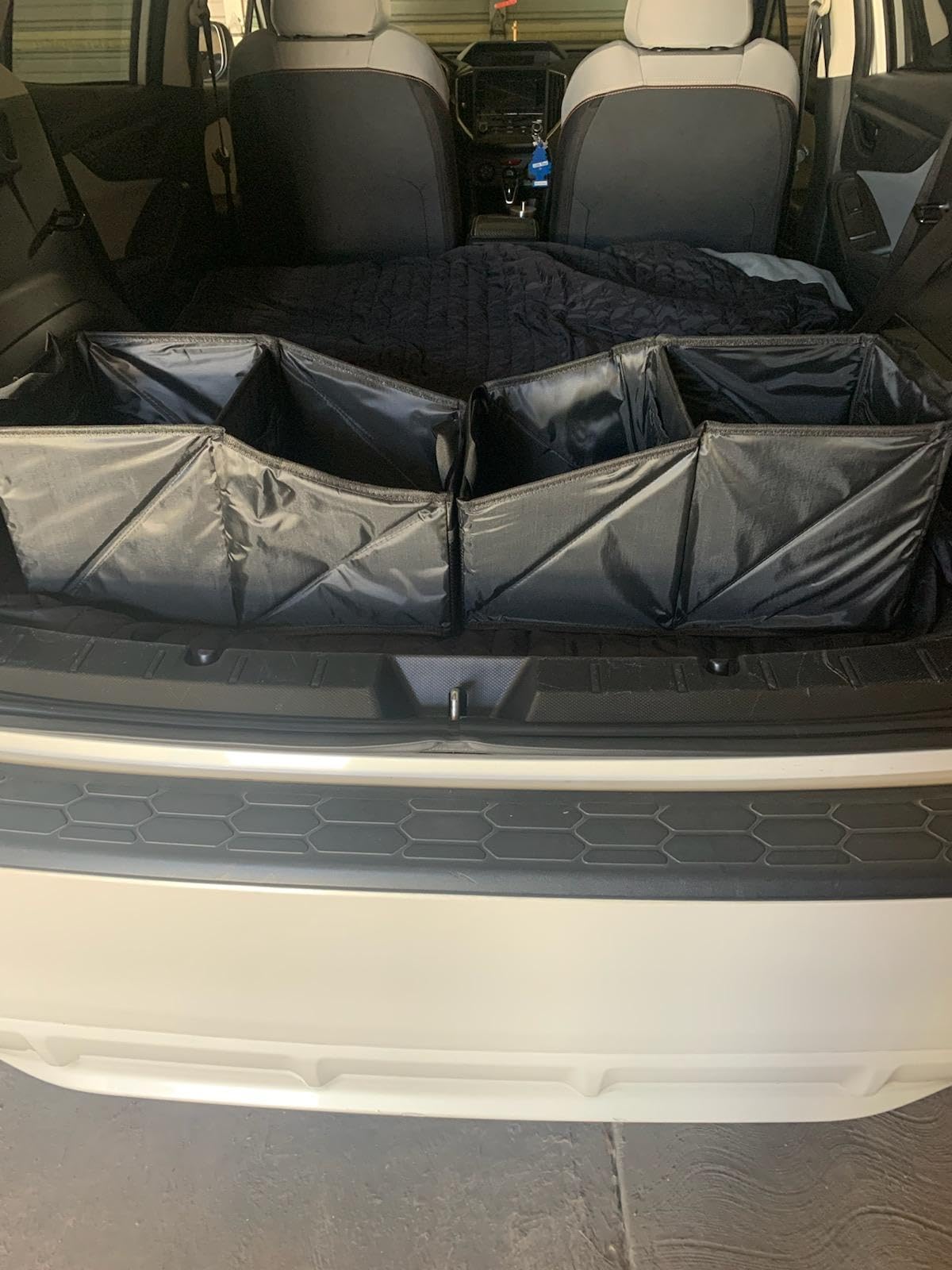 Masirs Back Seat Car Organizer, Neatly Organize Items While Traveling, Folds Flat for Easy Trunk Storage customer photo 1