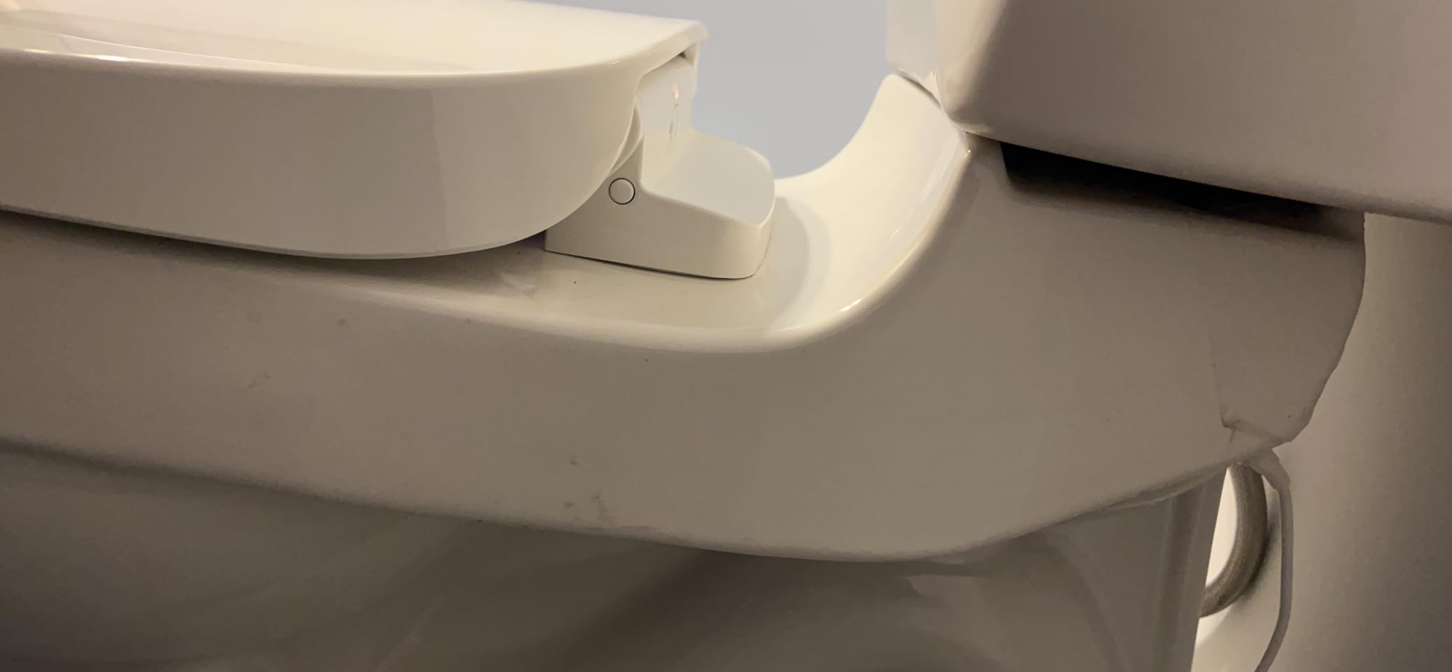KOHLER 10349-0 PureWarmth Heated Elongated Toilet Seat, Soft Close Toilet Seat, Quiet-Close, Slow Close, Night Light, White customer photo 1