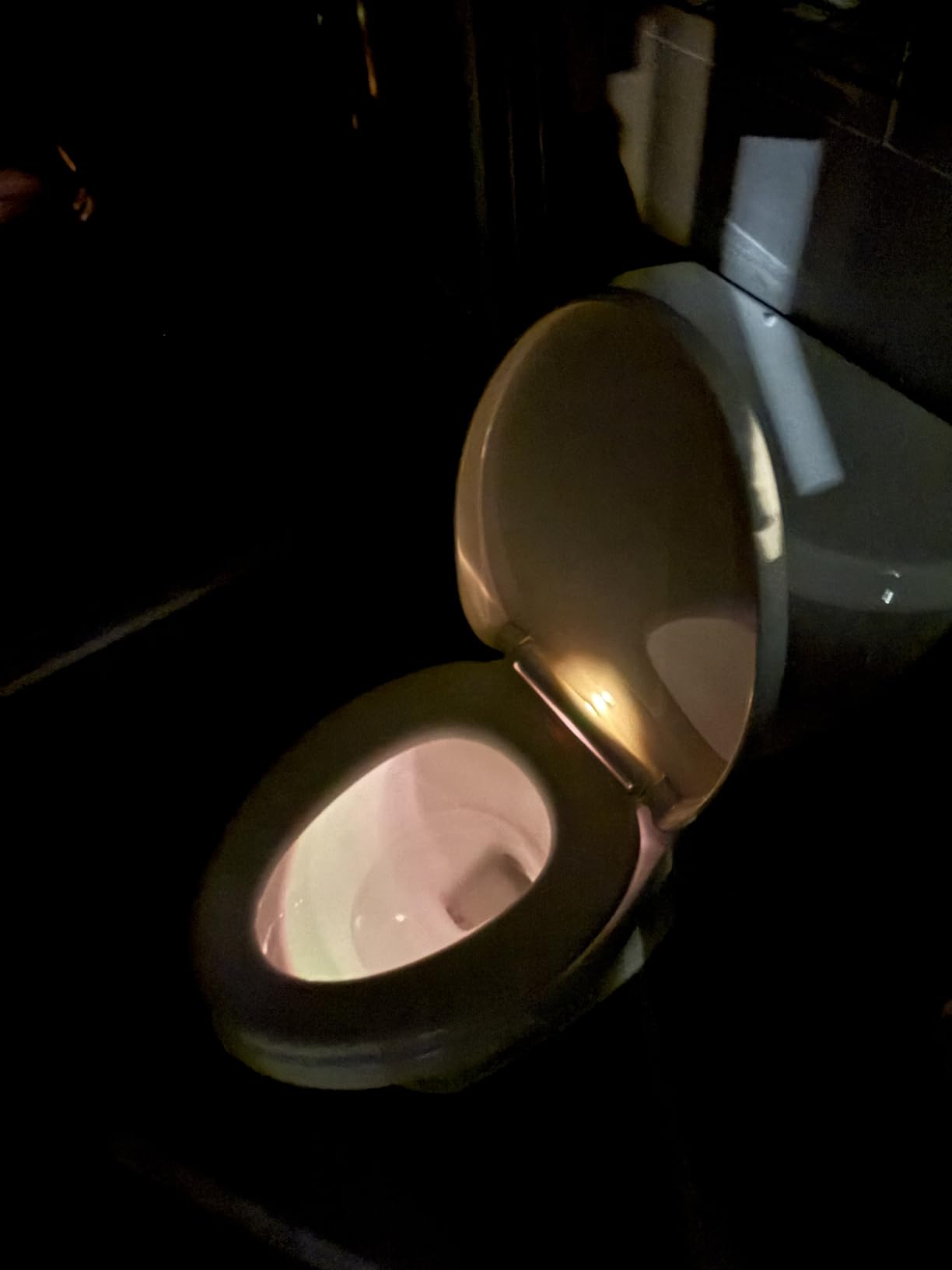 KOHLER 10349-0 PureWarmth Heated Elongated Toilet Seat, Soft Close Toilet Seat, Quiet-Close, Slow Close, Night Light, White customer photo 2