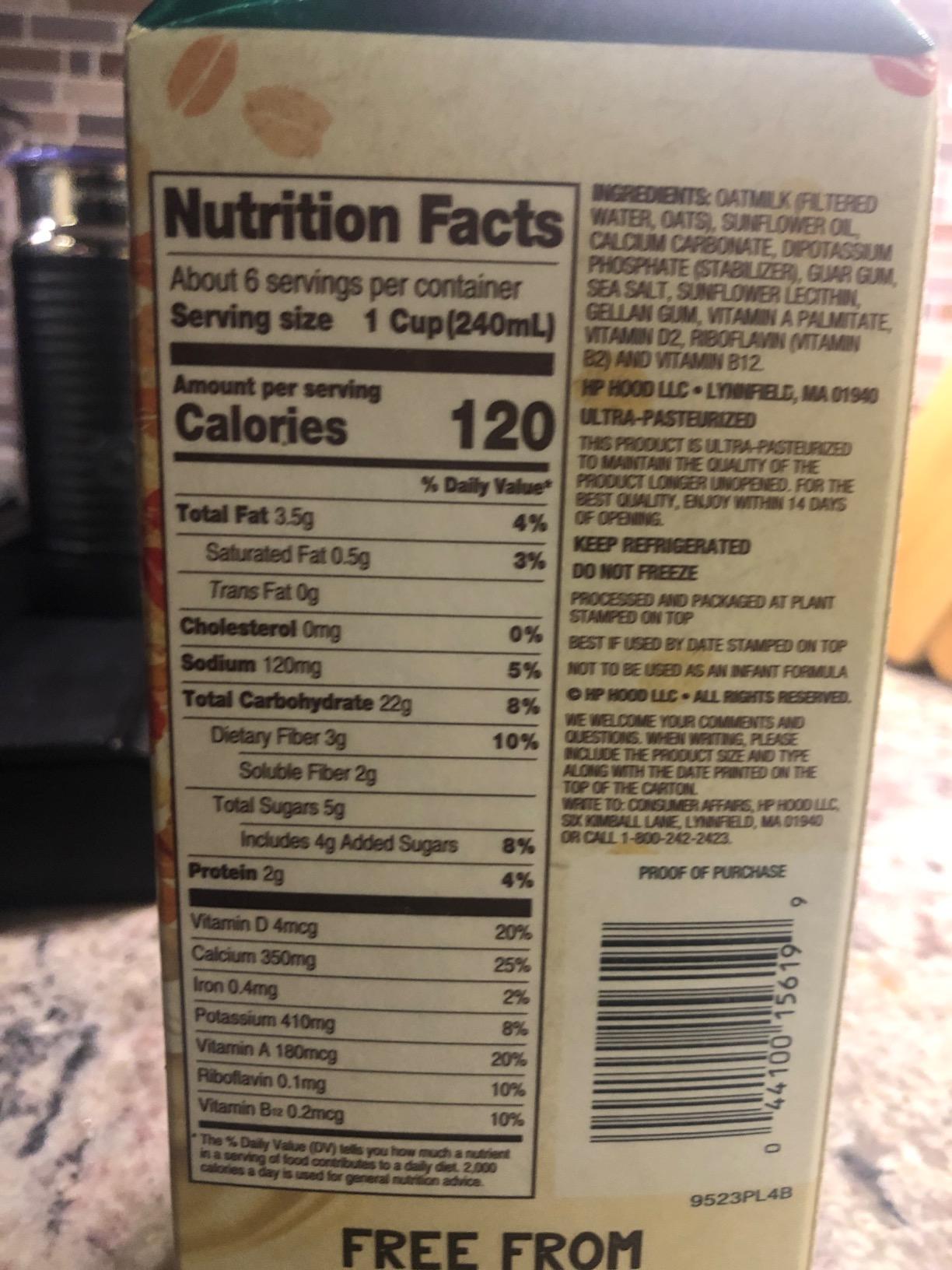 Planet Oat Extra Creamy Original Oatmilk, 52 oz customer photo 1