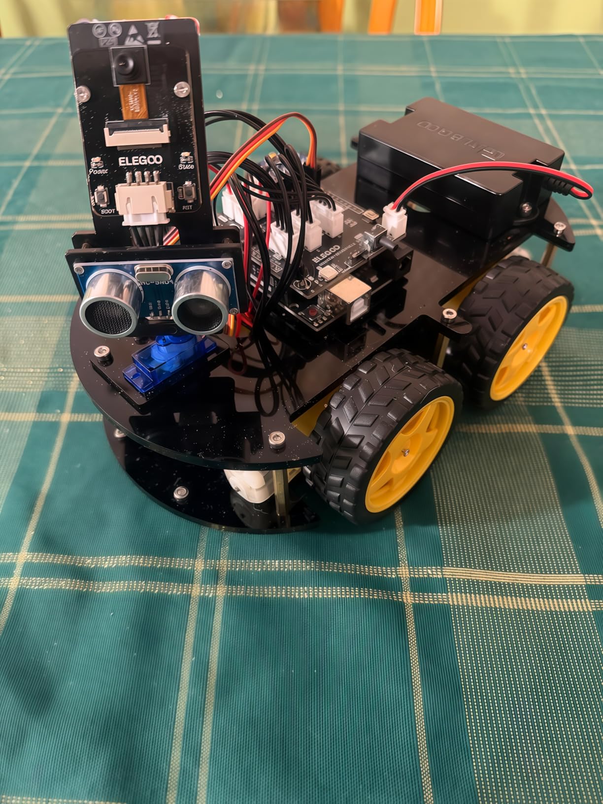 ELEGOO UNO R3 Smart Robot Car Kit V4 with Camera, Compatible with Arduino customer photo 2