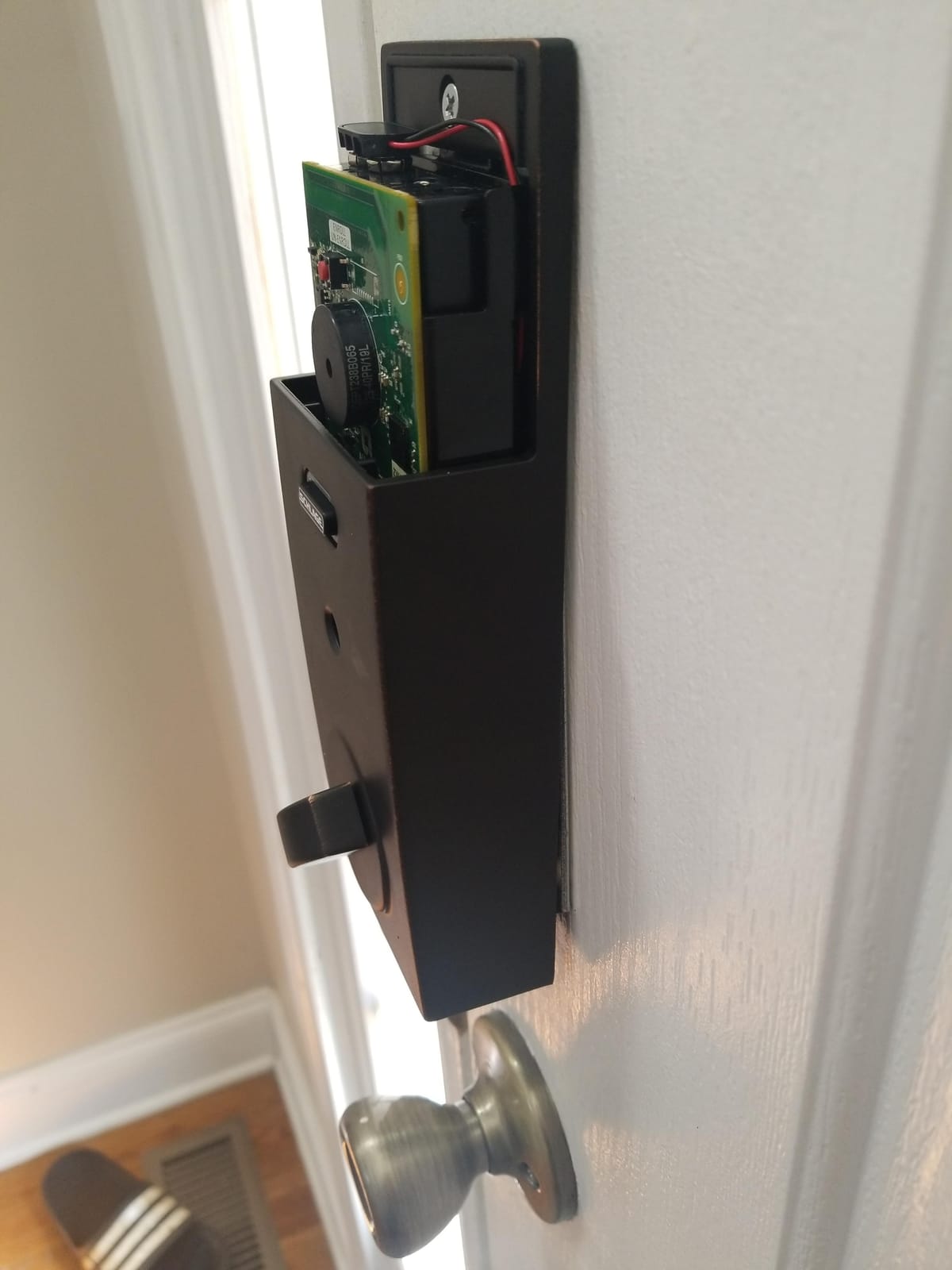 Schlage Connect Smart Deadbolt Lock with Century Trim, Satin Nickel customer photo 1