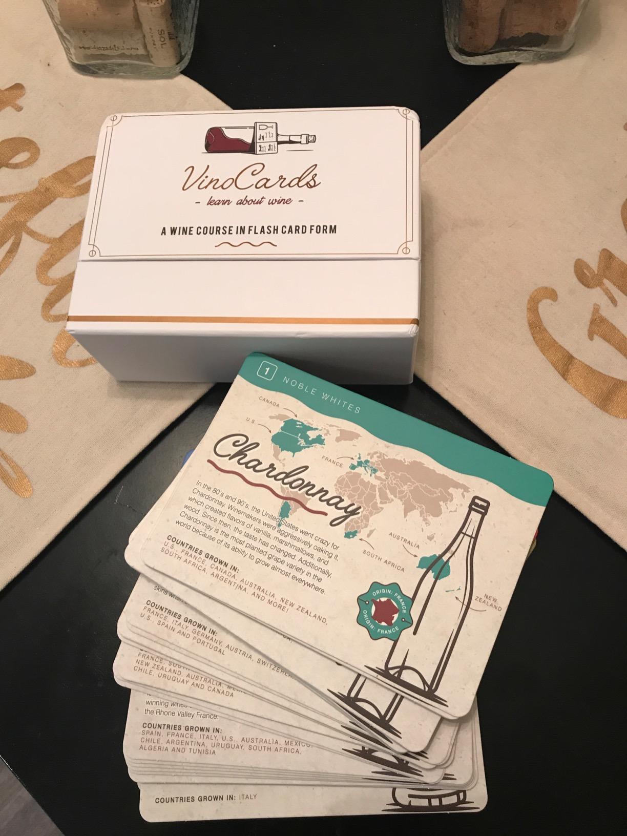 Vino Cards: Wine Tasting Game - Complete Beginners Guide With Flashcards to Learn About Pairings and Host an Amazing Tasting Party or Party Supplies customer photo 1