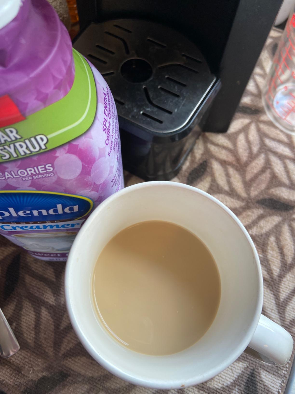 SPLENDA Sugar Free Sweet Cream Coffee Creamer, 32 Fl Oz customer photo 1
