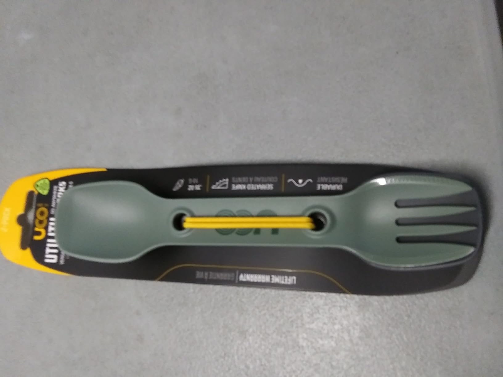 UCO Utility Spork 3-in-1 Combo Spoon-Fork-Knife Utensil customer photo 1