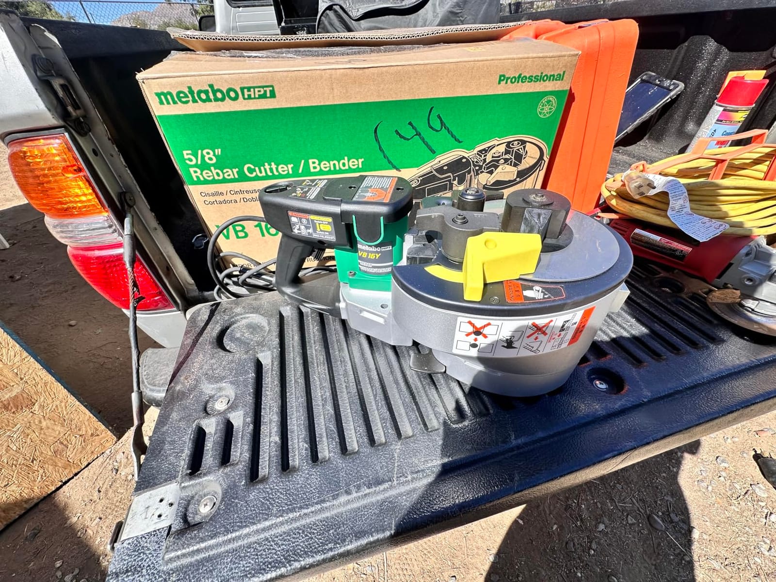 Metabo HPT Rebar Bender and Cutter, Portable Variable Speed, VB16Y | 8-Amp Motor, Grade 60 Capacity, Max 180-Degree Angle, Lightweight with Trigger Control, Precision Cuts customer photo 2