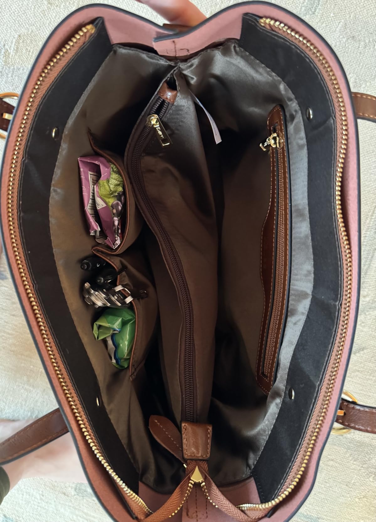 Kattee Genuine Leather Tote Bag for Women customer photo 2