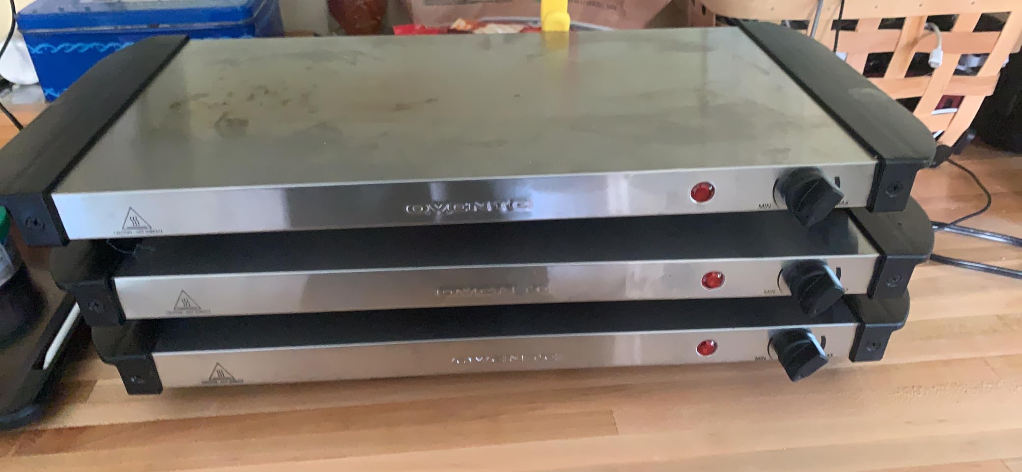 OVENTE Electric Warming Tray, Adjustable from 90°F to 284°F, Silver FW170S customer photo 2