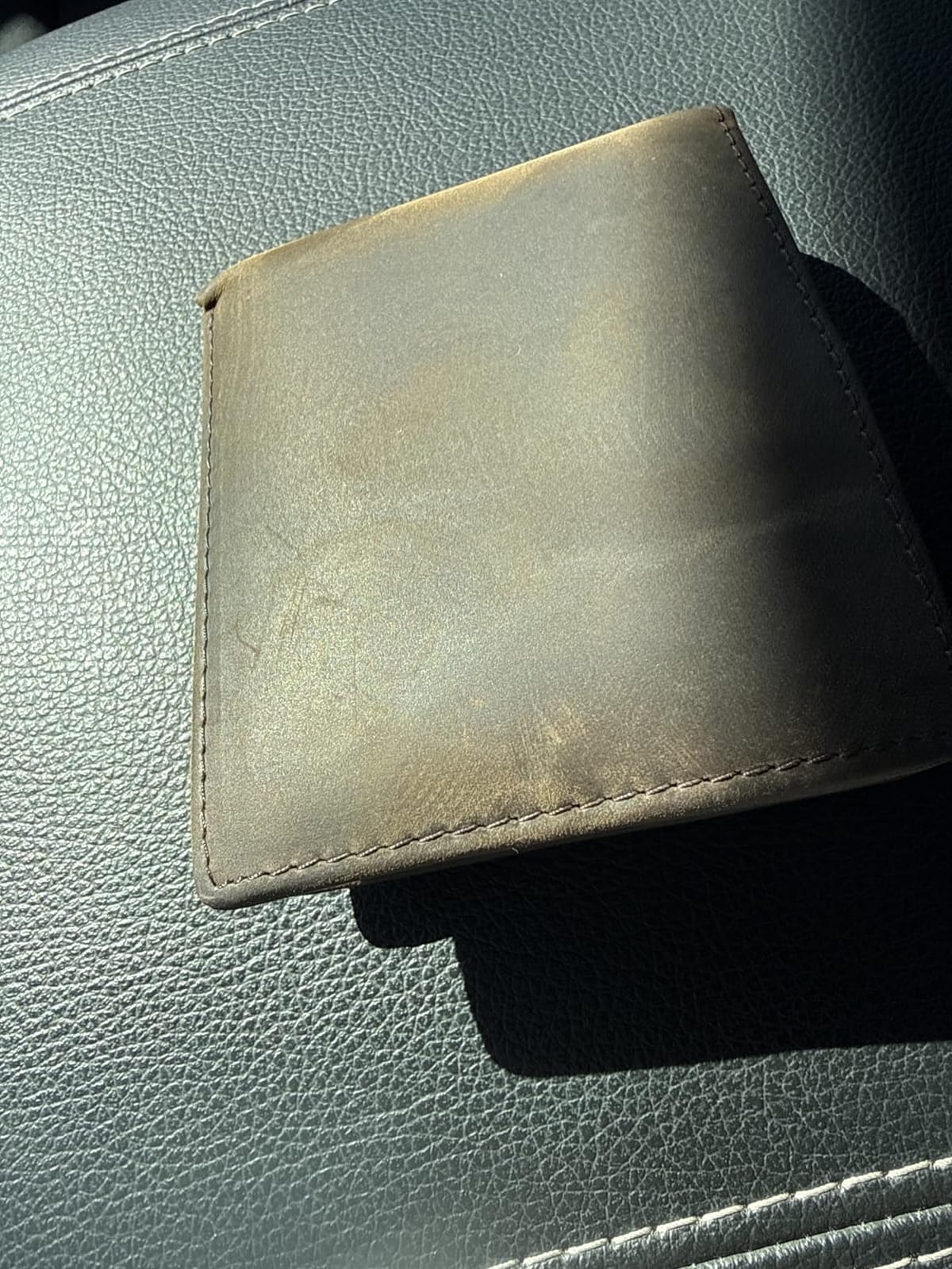 Top Grain Leather Wallet for Men | RFID Blocking | Extra Capacity Bifold Wallet with 2 ID Windows | Ultra Strong Stitching | Slim Billfold with 8 Card Slots | Gift for Him customer photo 2