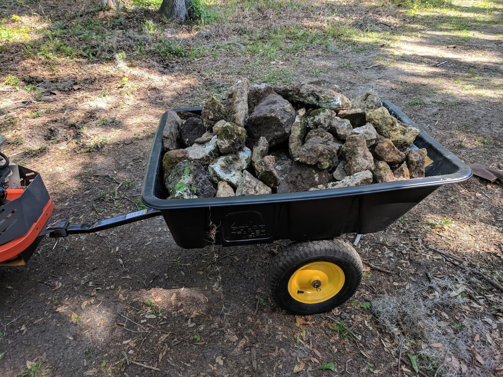 Polar LG7 Lawn & Garden Trailer 600 lb Capacity Model 9393 customer photo 2