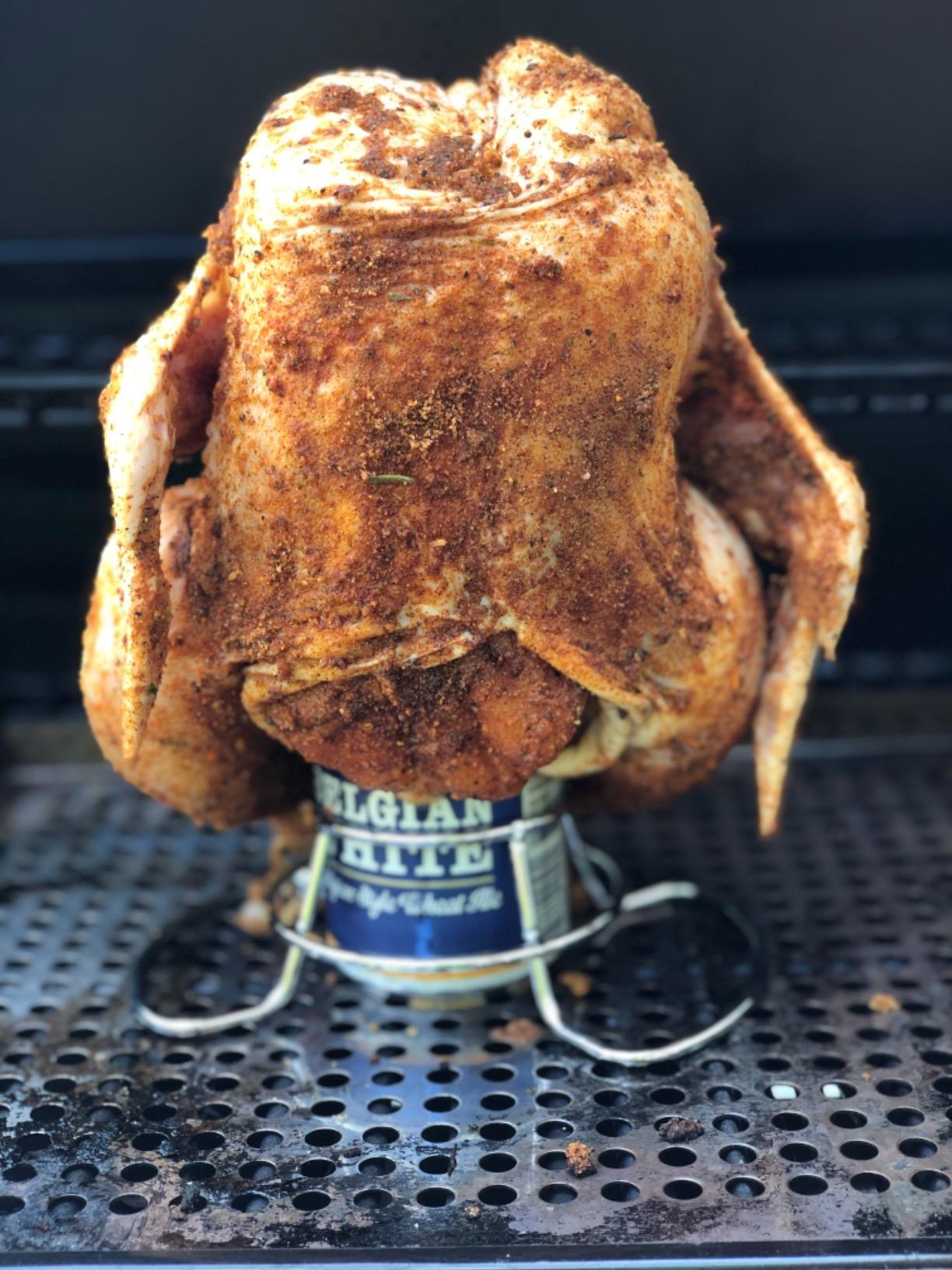 Beer Can Chicken Holder - Stainless Steel Beer Chicken Roaster for Grill Oven or Smoker customer photo 2