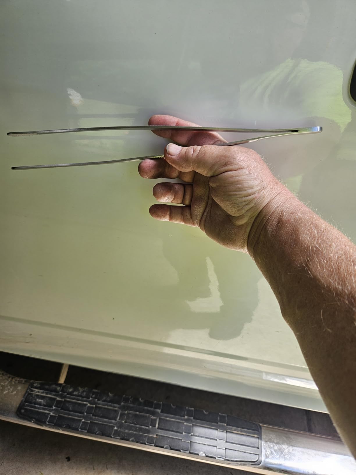 2 Pcs 12-Inch Fine Tweezer Tongs,Extra-Long Stainless Steel Tweezers Tongs customer photo 1