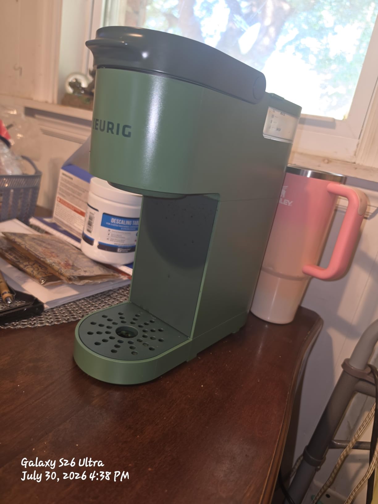 Keurig K-Mini Single Serve K-Cup Pod Coffee Maker, 6 to 12oz Brew size, with Cord Storage, Perfect for Small Spaces, Studio Gray customer photo 2