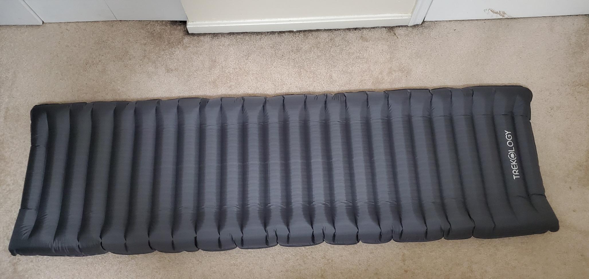 TREKOLOGY Ultralight Backpacking Sleeping Pad, Inflatable Camping Mat customer photo 2