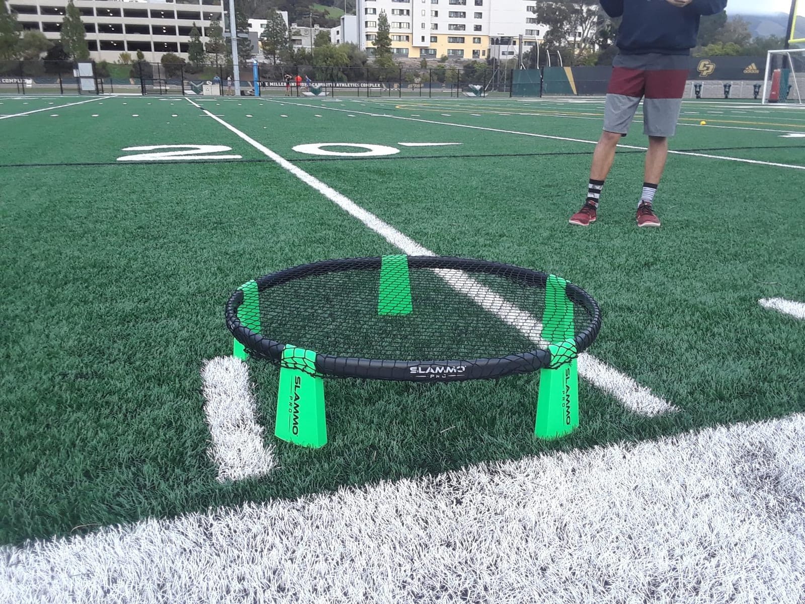 GoSports Slammo PRO Game Set – Premium Outdoor Lawn, Beach & Tailgating Roundnet Game for Kids, Teens & Adults customer photo 2