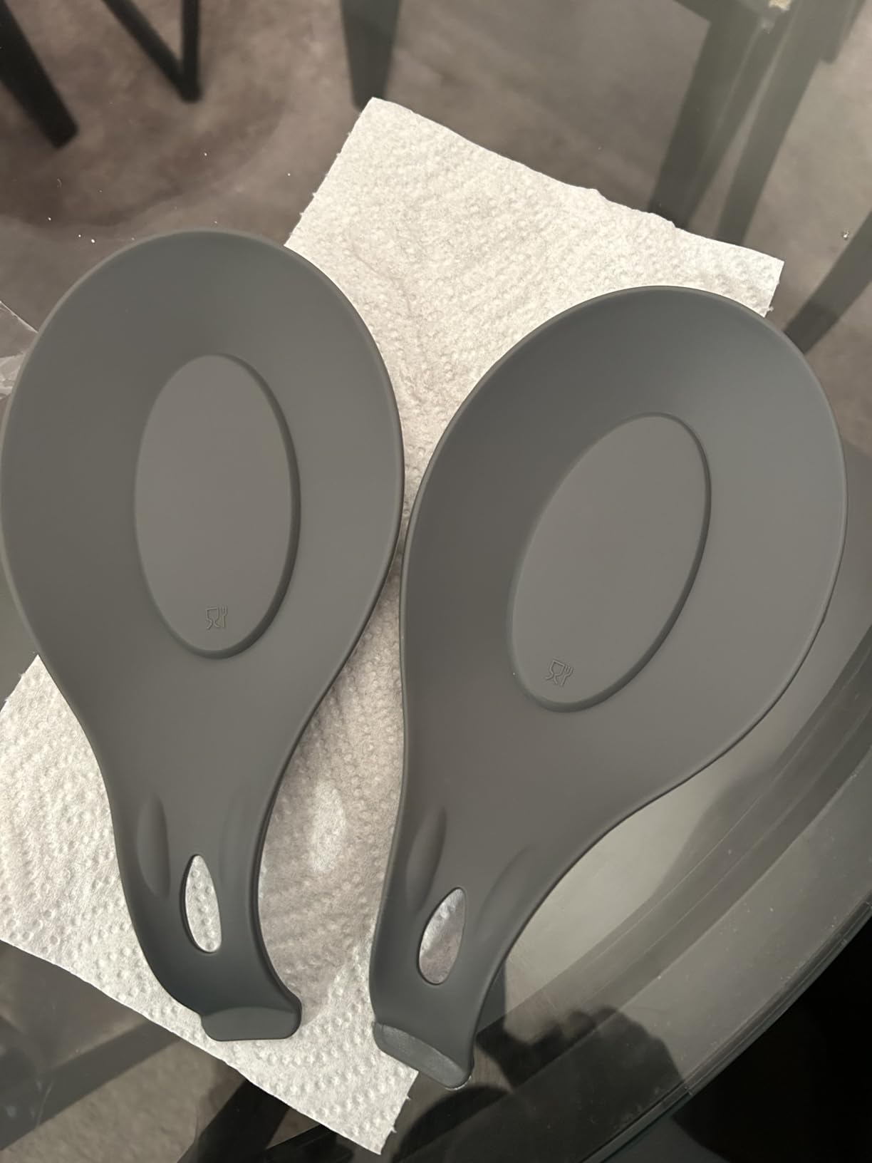 Silicone Spoon Rest for Stove Top, Set of 2, XL 9.2 Inch, DISHWASHER SAFE customer photo 1