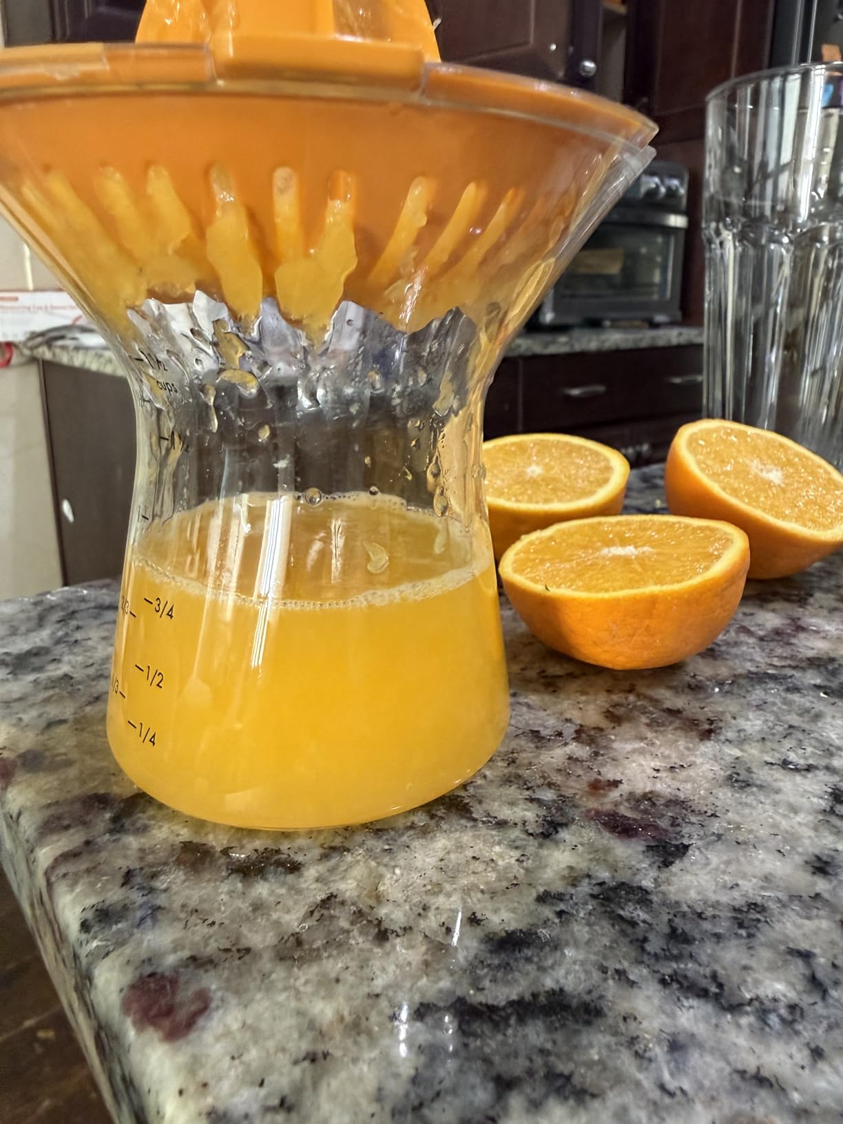 OXO Good Grips 2-in-1 Citrus Juicer - Orange & Yellow customer photo 2
