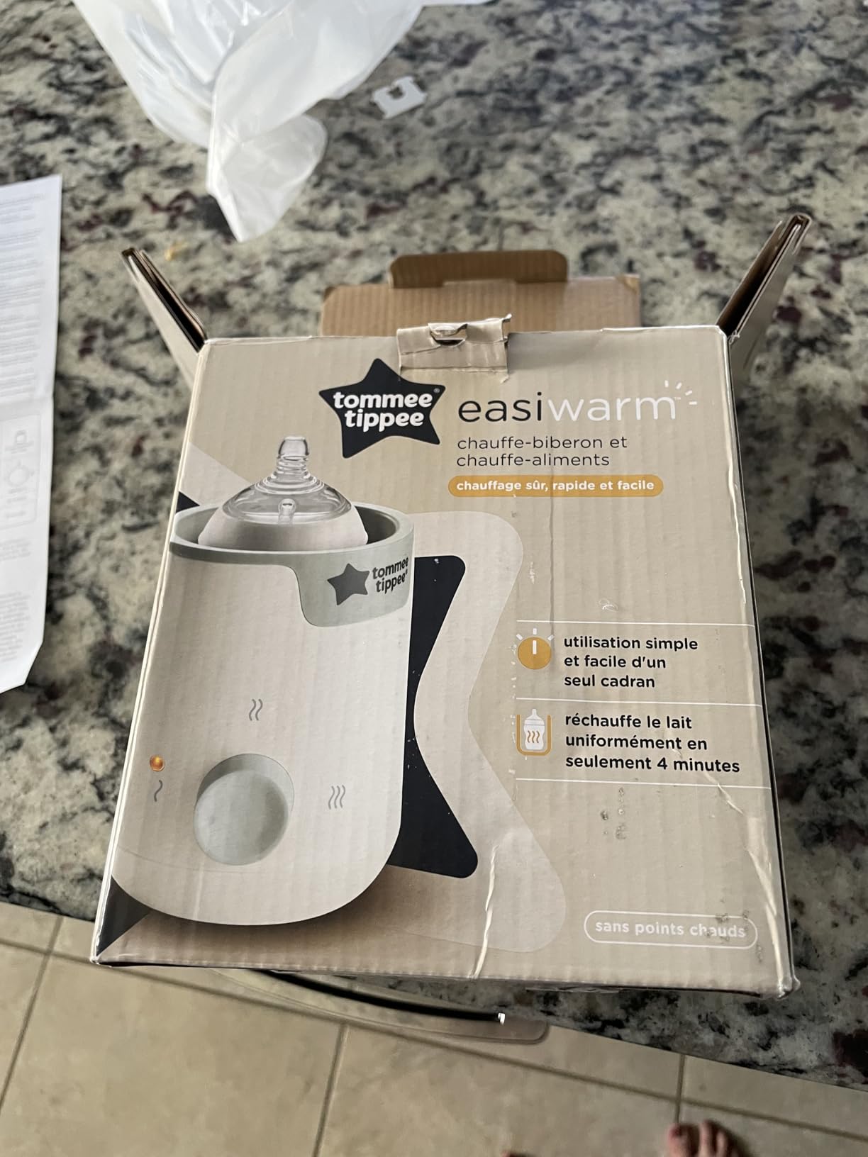 Tommee Tippee Easiwarm Bottle Warmer, Automatic Timer, One-Dial customer photo 1