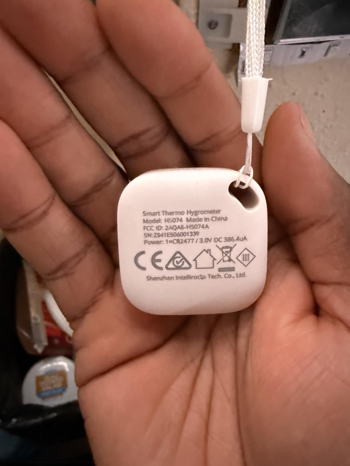 Govee Smart Bluetooth Thermometer Hygrometer H5074, Mini Humidity Sensor customer photo 1