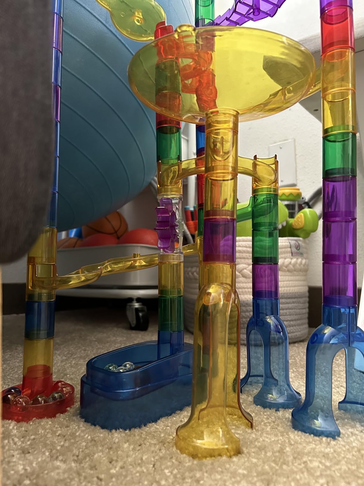 National Geographic Glow-in-the-Dark Marble Run for Kids Ages 8-12 customer photo 1