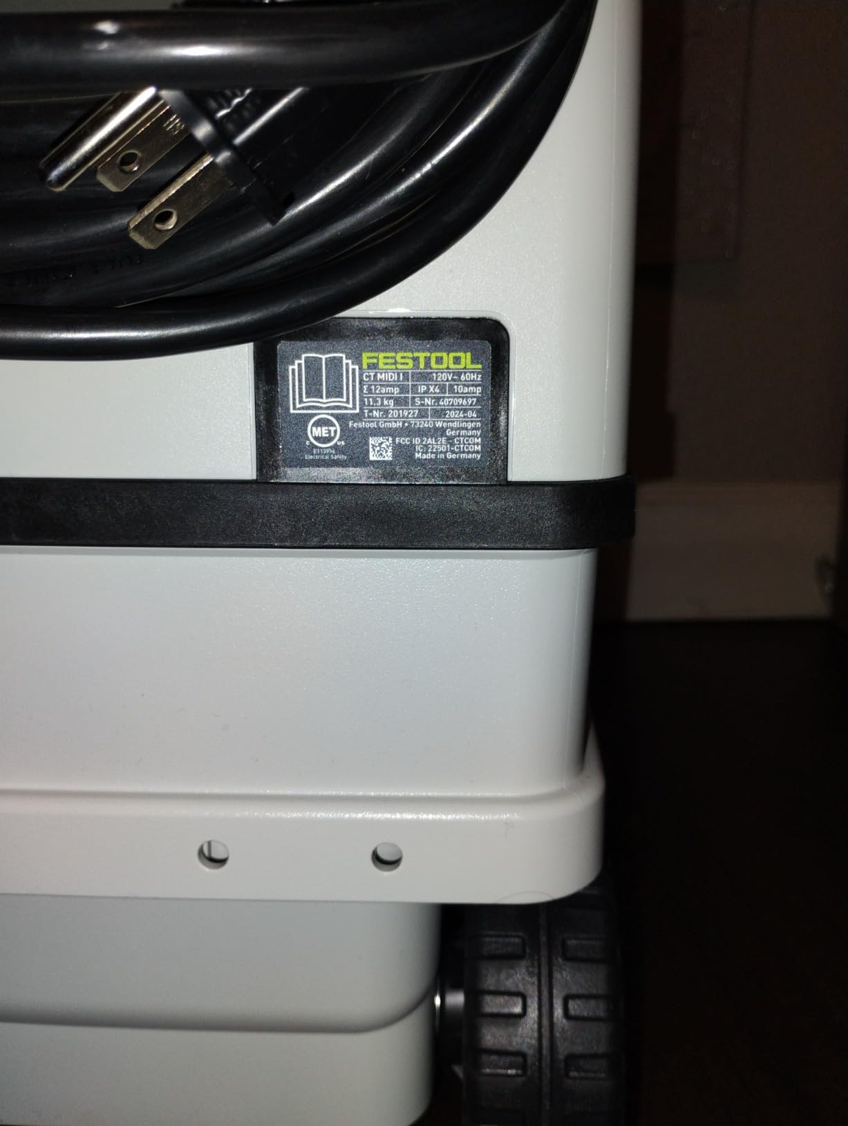 Festool 574837 Ct Midi I Hepa Bluetooth Dust Extractor customer photo 2