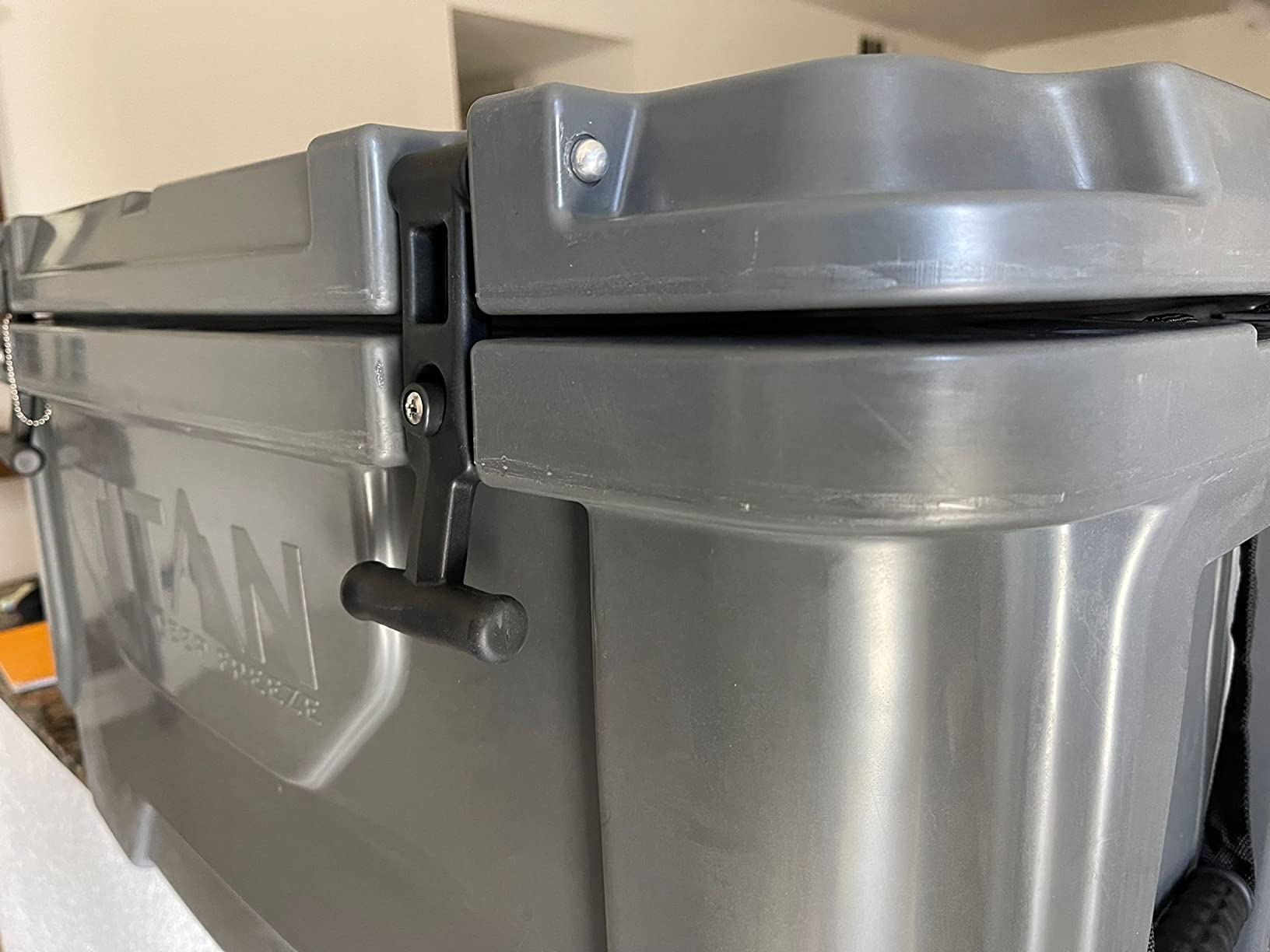 Titan Hard Ice Chest Cooler Roto Cooler with Microban Protection and Deep Freeze Insulation customer photo 1