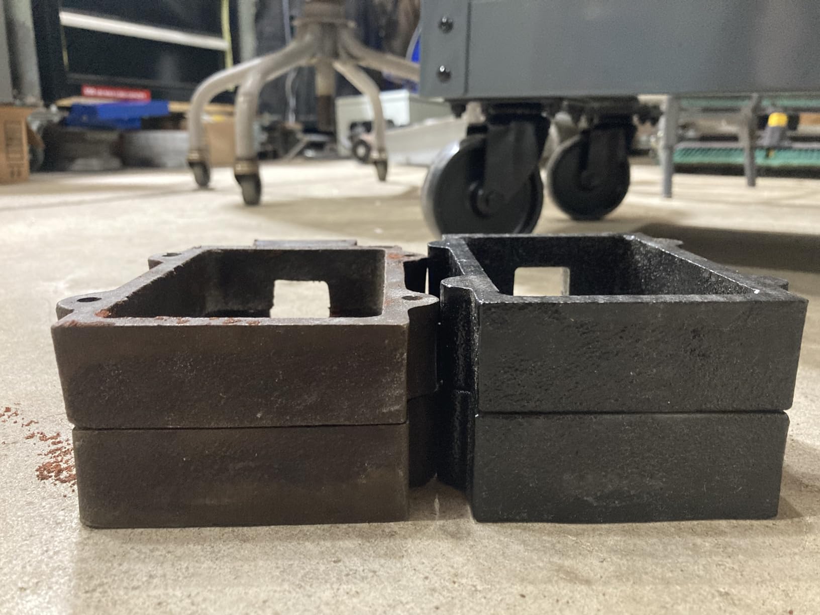 Sand Casting Set with 5 Lbs Petrobond Quick Cast Sand Casting Clay and Cast Iron Mold Flask Frame Melt Pour Metals customer photo 1