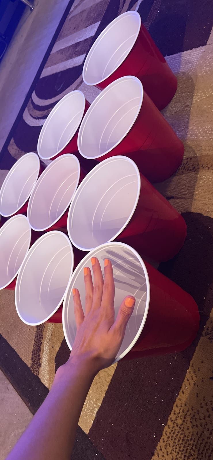 GoPong Giant Yard Pong Drinking Game for Adults – Indoor/Outdoor Lawn, Beach, and Tailgating Beer Pong Party Game – 24 Heavy Duty Giant Cups with 4 Balls customer photo 1