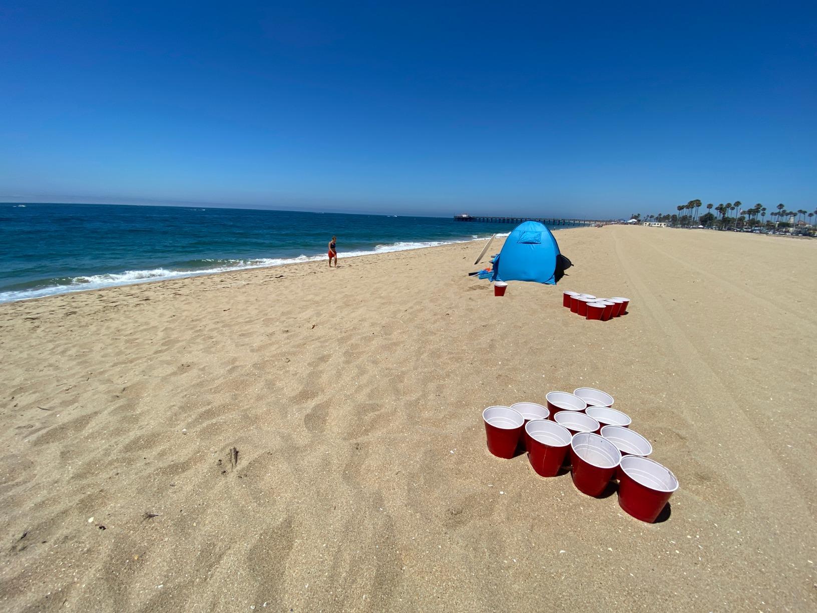 GoPong Giant Yard Pong Drinking Game for Adults – Indoor/Outdoor Lawn, Beach, and Tailgating Beer Pong Party Game – 24 Heavy Duty Giant Cups with 4 Balls customer photo 2
